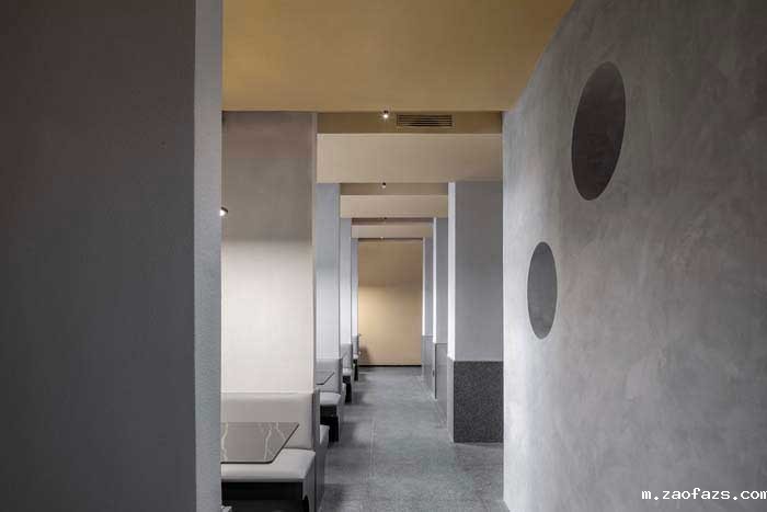 580m²主题餐厅装修设计效果图