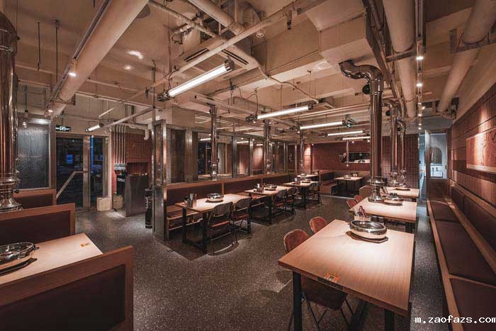 180m²烤肉空间设计效果图