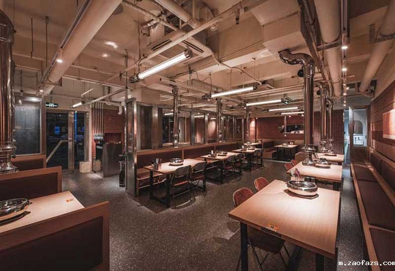 180m²烤肉空间设计效果图