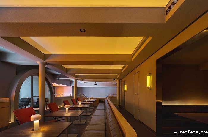 350m²郑州东区西餐厅设计效果图