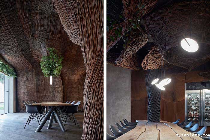 320m²郑州金水区西餐厅设计效果图