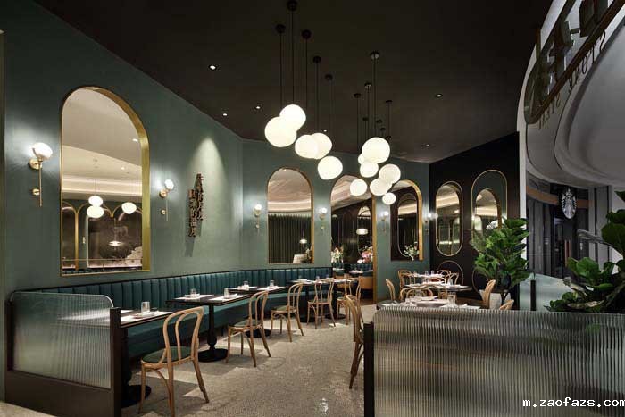 290m²郑州中原区西餐厅装修效果图