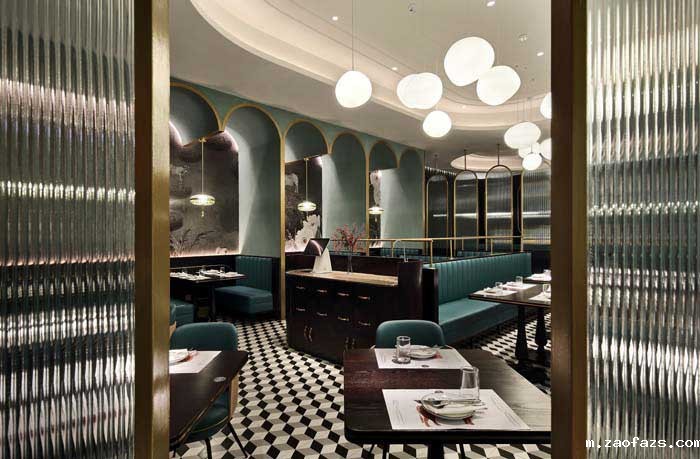 290m²郑州中原区西餐厅装修效果图