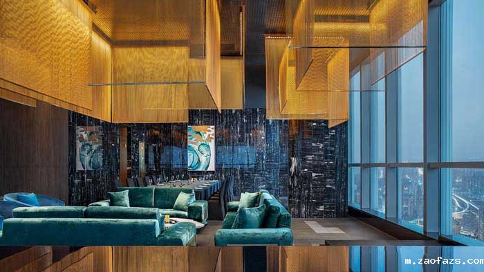 1200m²郑州西餐厅设计装修效果图