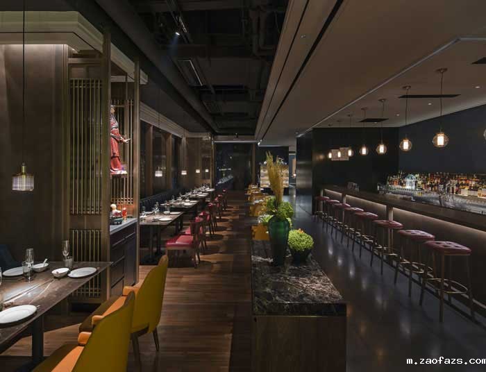 郑州东区850平米品牌餐厅设计效果图