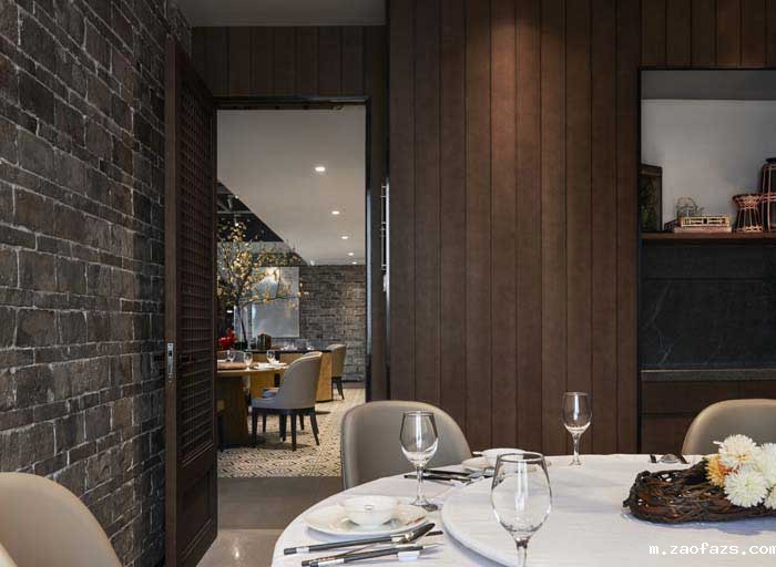 680m²郑州中式餐厅设计效果图