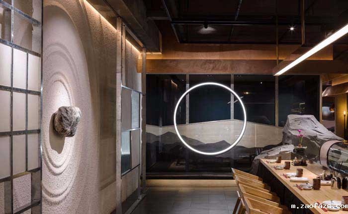 郑州日式料理店设计200平米装修效果图