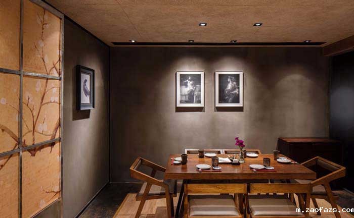 郑州日式料理店设计200平米装修效果图