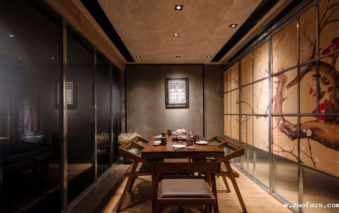 郑州日式料理店设计200平米装修效果图