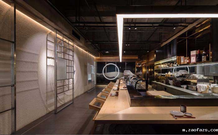 郑州日式料理店设计200平米装修效果图