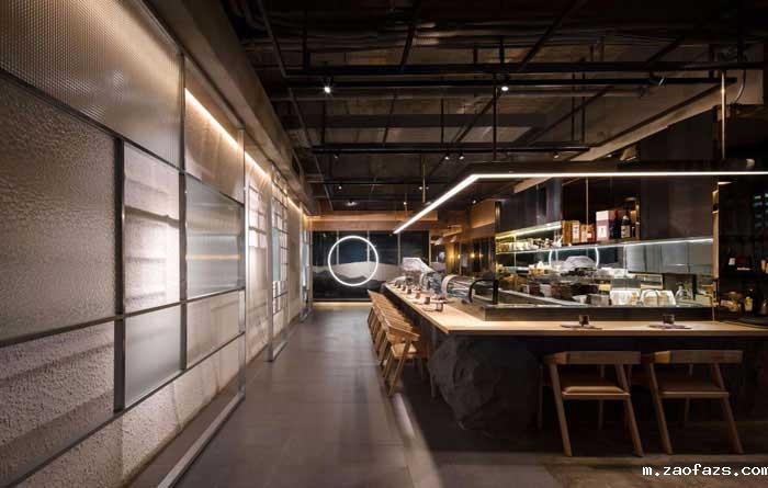 郑州日式料理店设计200平米装修效果图