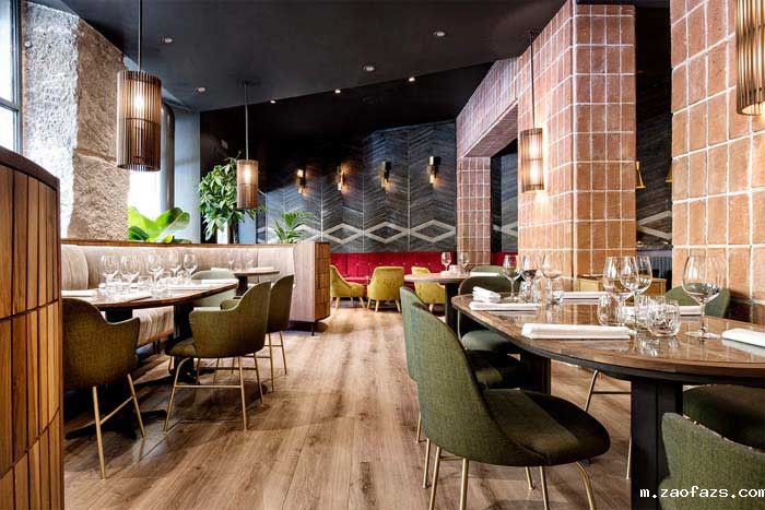 150平米郑州西餐厅设计效果图