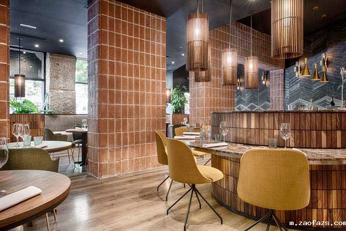 150平米郑州西餐厅设计效果图