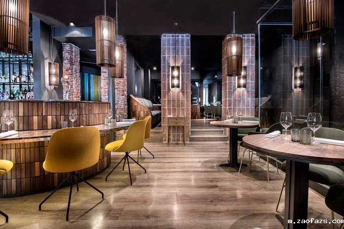 150平米郑州西餐厅设计效果图