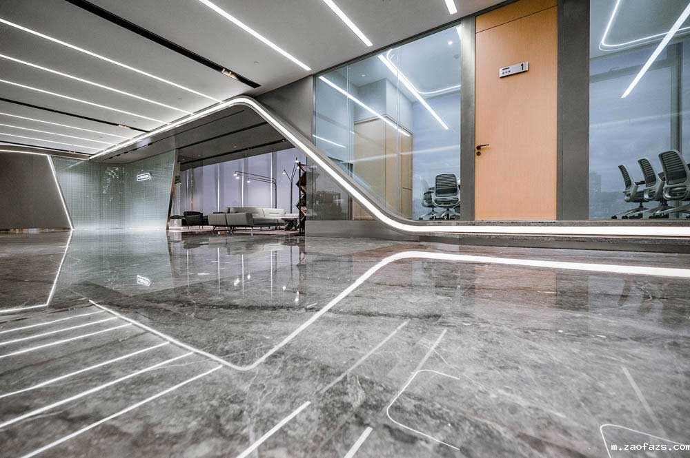 950平方郑州办公室装修施工效果图