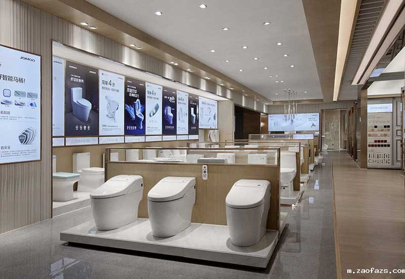 800平米洁具店铺装修设计效果图