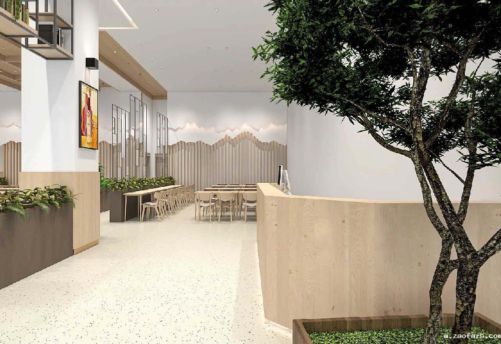 郑州学校食堂设计-学校食堂装修设计效果图