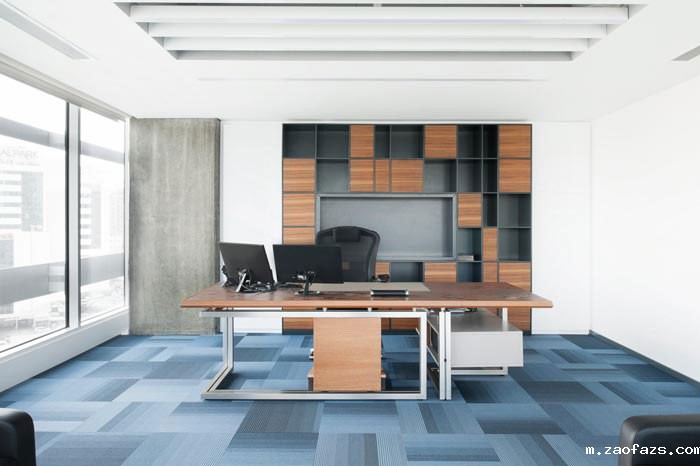 600平米郑州管城区办公室装修设计效果图