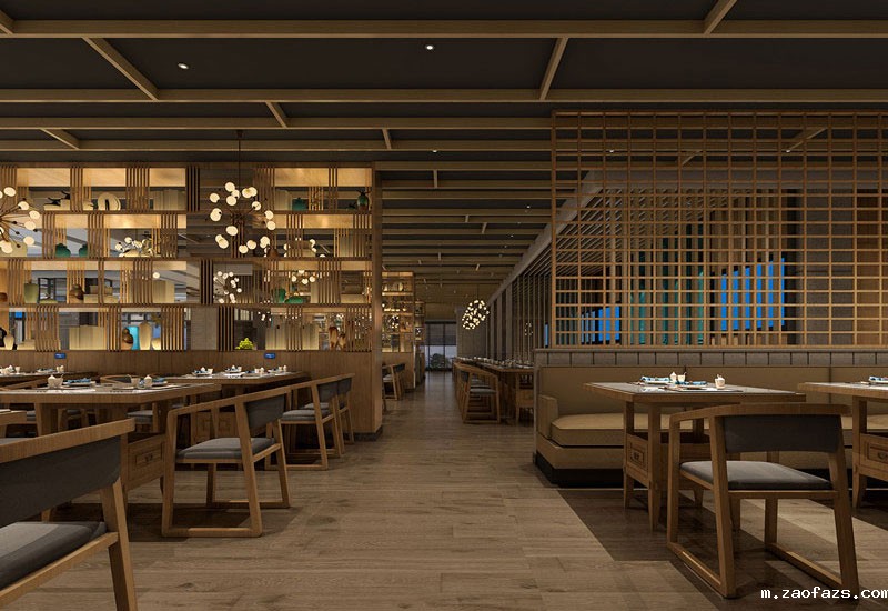 560平米中餐馆装修设计效果图