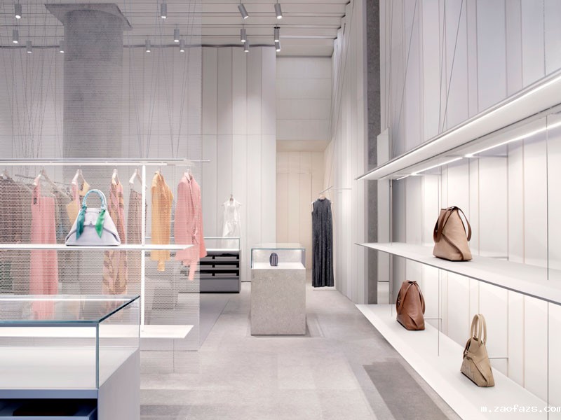 300平米服装专卖店装修设计效果图