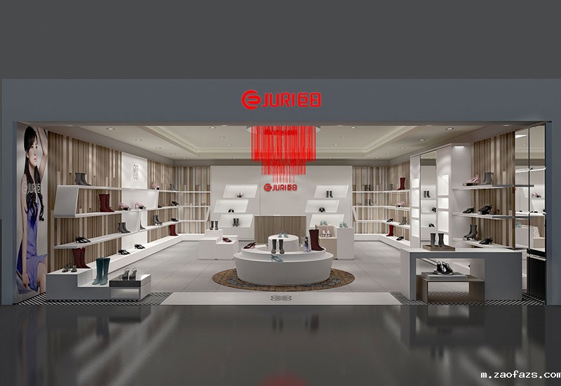 60平米女鞋专卖店装修设计效果图