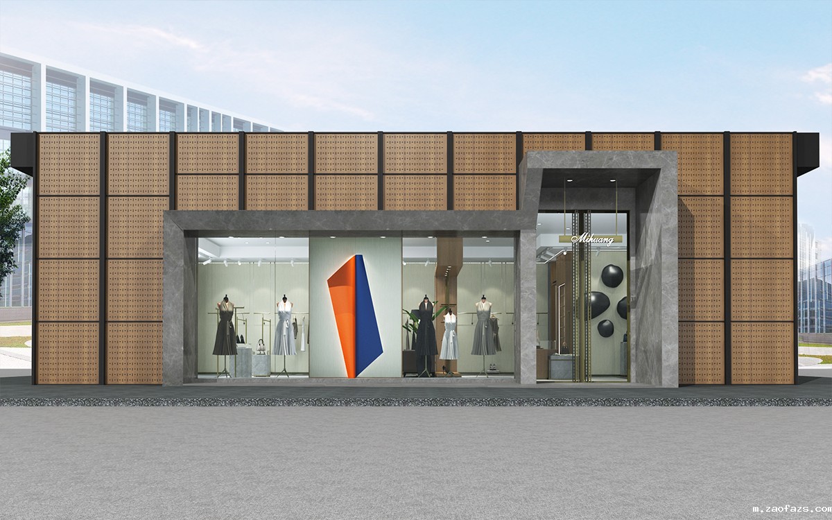 180平米服装门店装修设计效果图