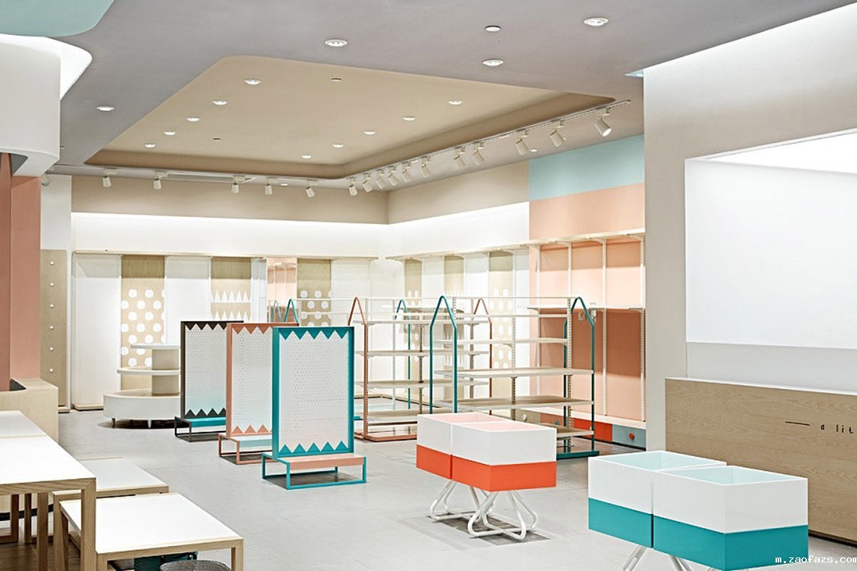 180平米郑州亲子用品店装修设计效果图