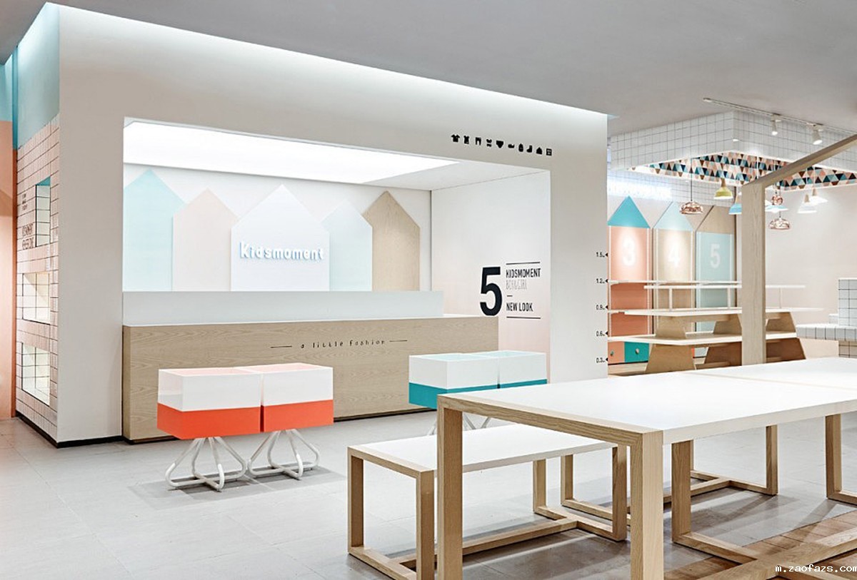 180平米郑州亲子用品店装修设计效果图