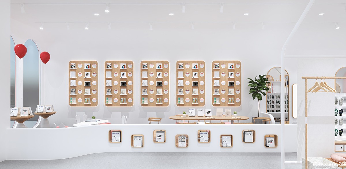 220平米孕婴品实体店设计效果图