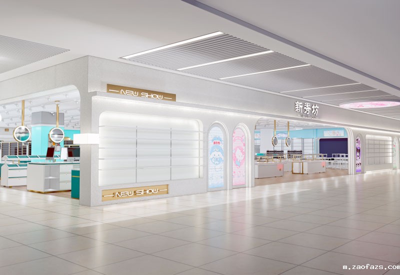600平米女性饰品零售店面装修设计效果图