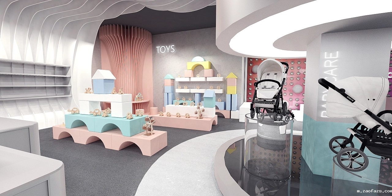 150平米母婴店装修设计效果图