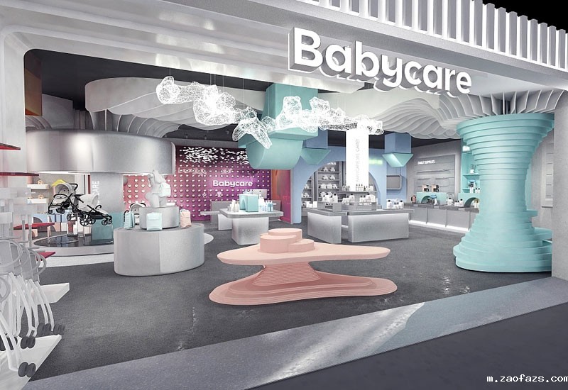 150平米母婴店装修设计效果图