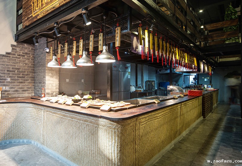 400平米烧烤店装修设计效果图