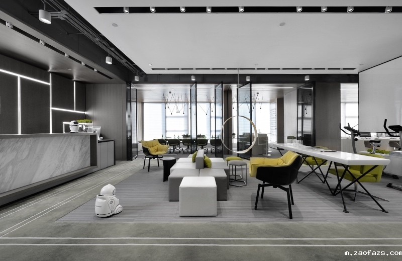 345平米郑州办公室装修效果图