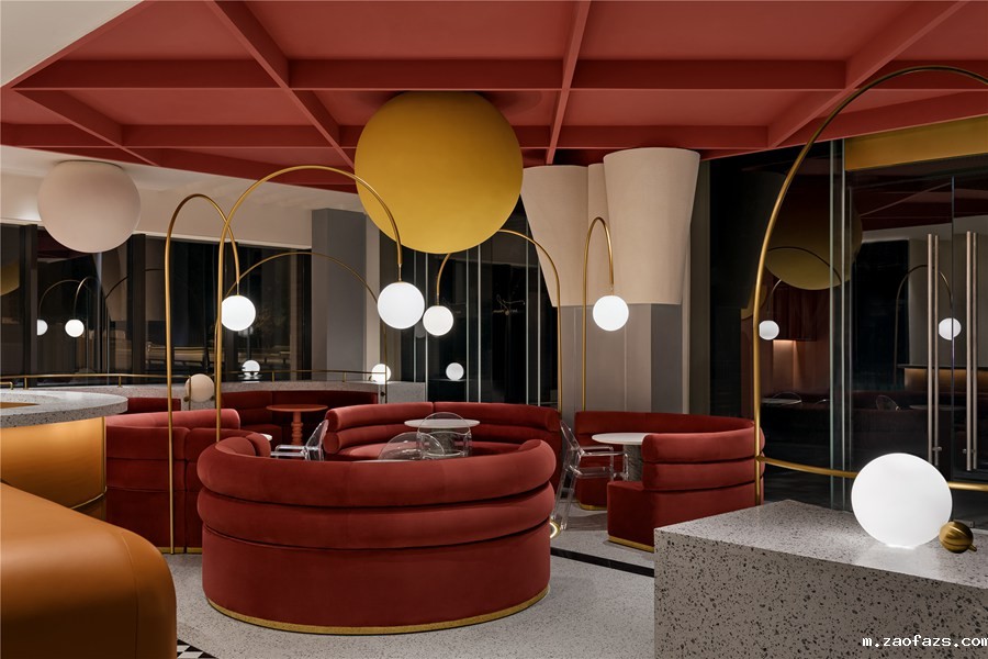 210平米法式甜品屋装修设计效果图