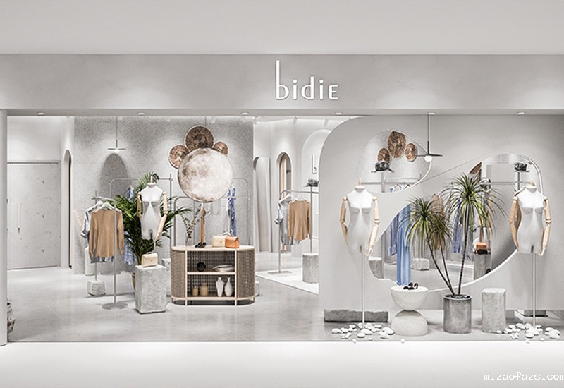 300平米现代服装店装修设计效果图
