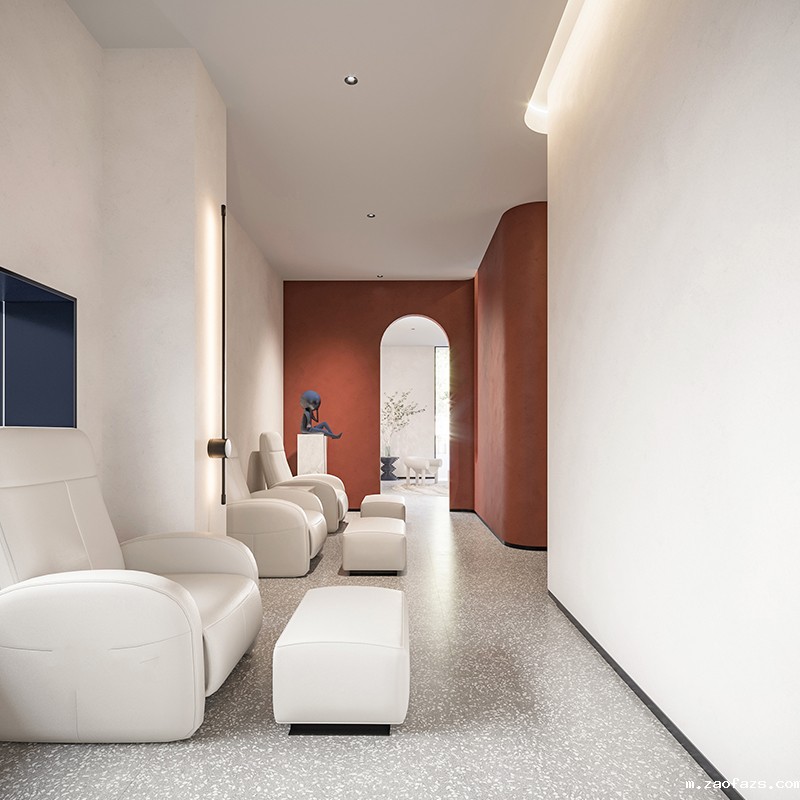 120平米美甲店装修设计案例