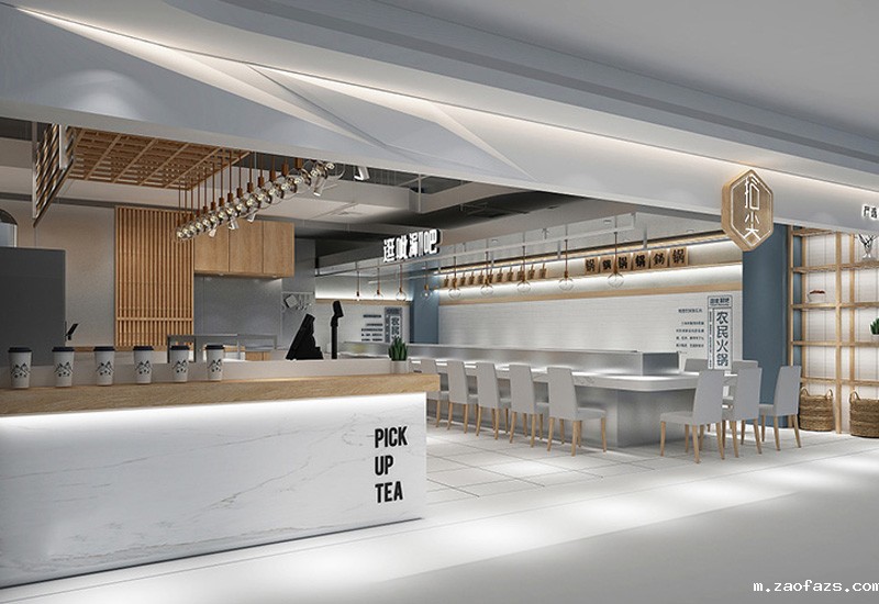 320平米餐饮空间装修设计效果图