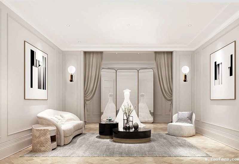 400平米婚纱摄影馆装修设计效果图