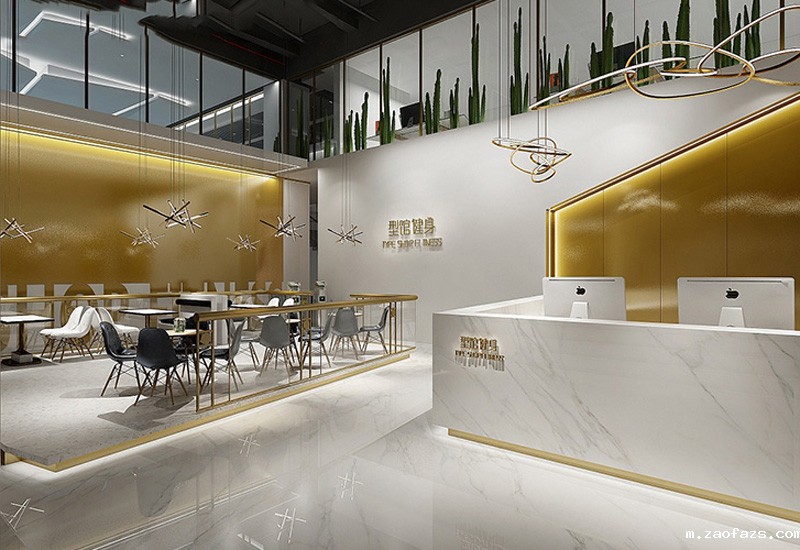 1800平米健身俱乐部装修效果图