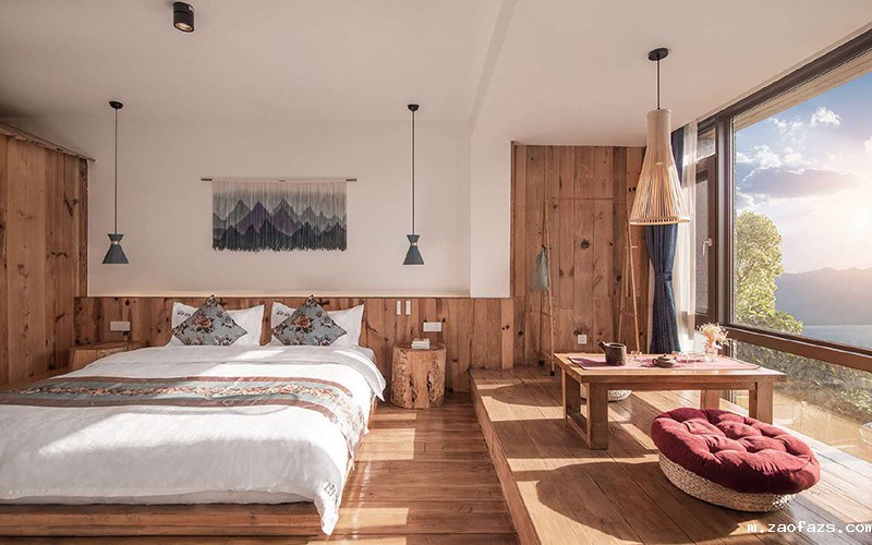 600平米洛阳山庄民宿客栈装修设计效果图