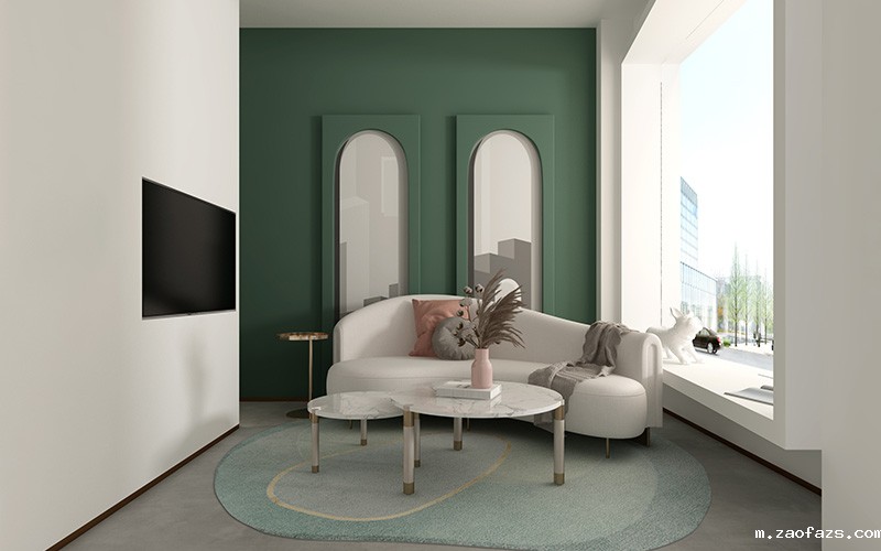 450平米婚礼企划公司装修设计效果图