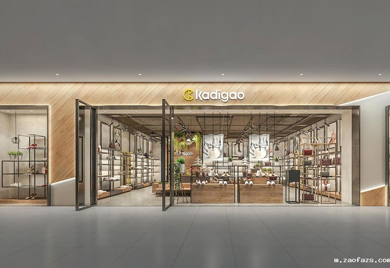 120平米女鞋专卖店设计效果图