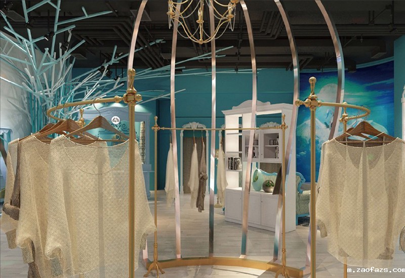 180平米品牌女装门店装修设计效果图