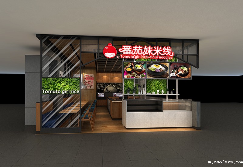 100平米线店面设计装修效果图