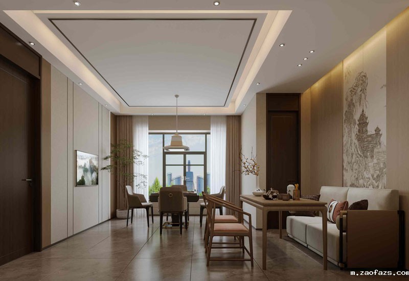 800平米茶楼设计装修效果图