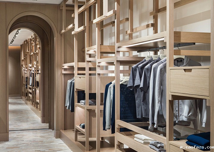 235平米中式服饰店铺装修设计效果图