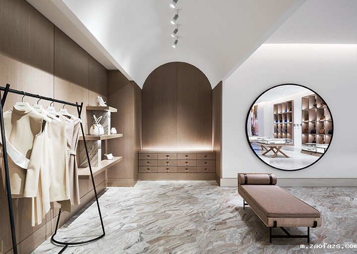 235平米中式服饰店铺装修设计效果图