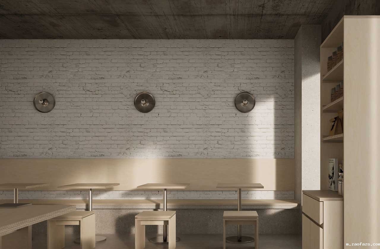 80平米社区咖啡店设计装修效果图