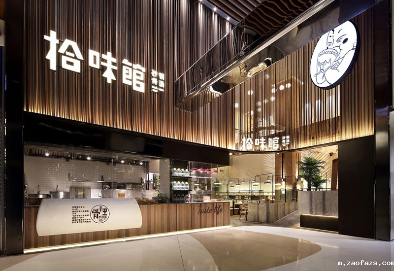 371平米中餐厅装修设计效果图